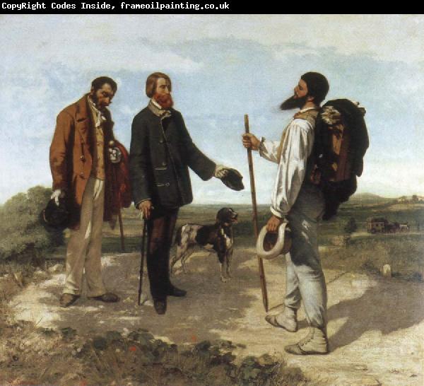 Gustave Courbet bonjour monsieur courbet